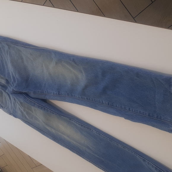 Frame Denim Le High Straight Jeans Pants Blue Ladies size 26 Slacks - Picture 6 of 14